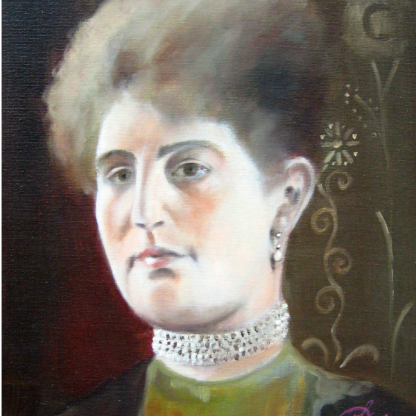 oil painting portrait from photo