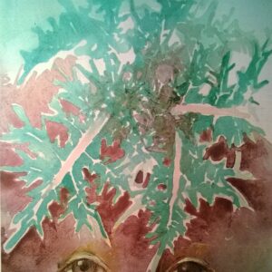 Thistle series watercolor * acquerello dalla serie dei cardi
